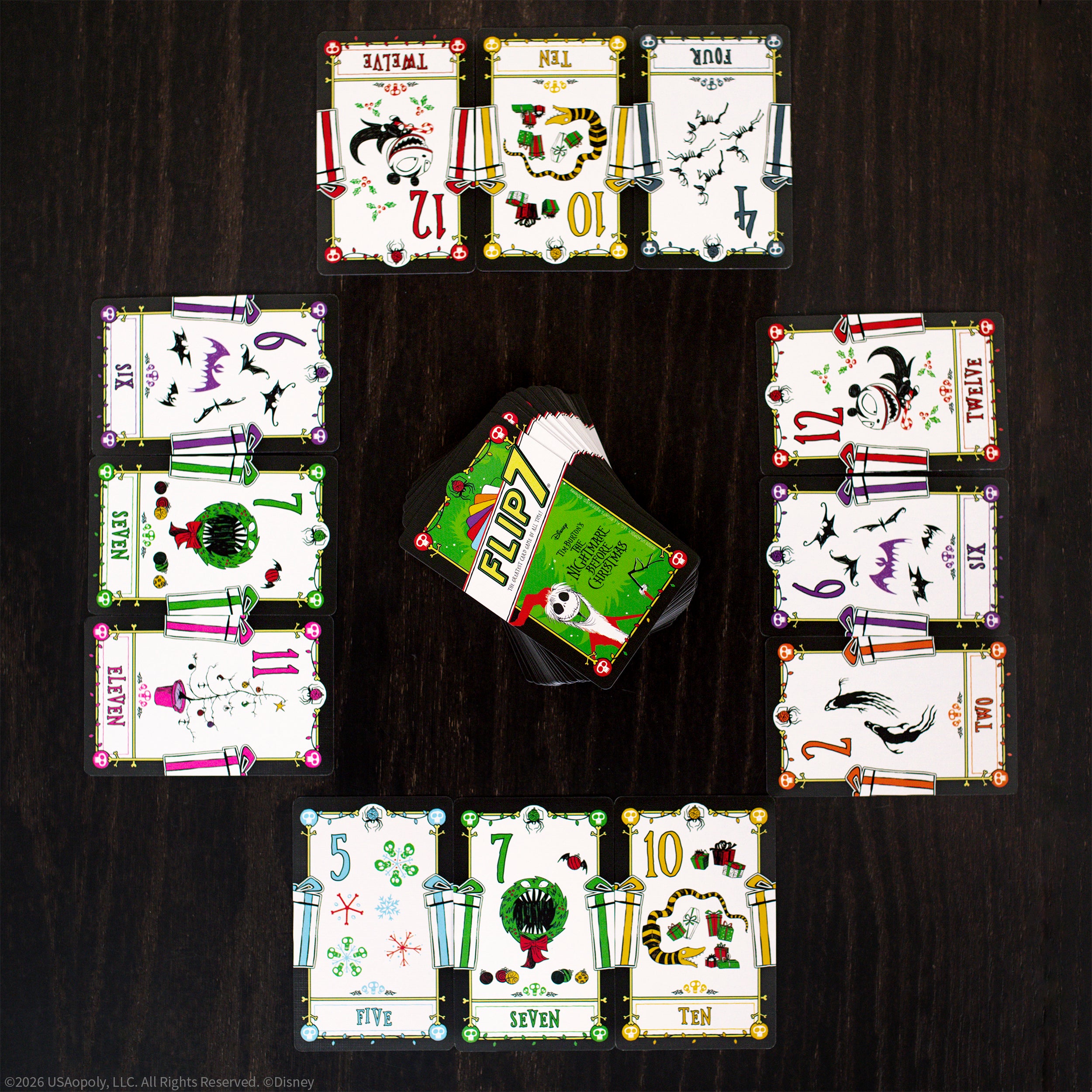 Flip 7®: Disney Tim Burton's The Nightmare Before Christmas