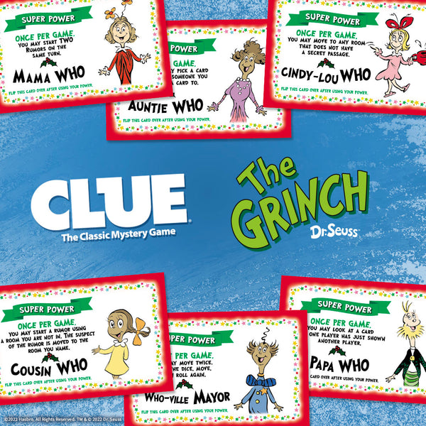CLUE®: Grinch The Op Games