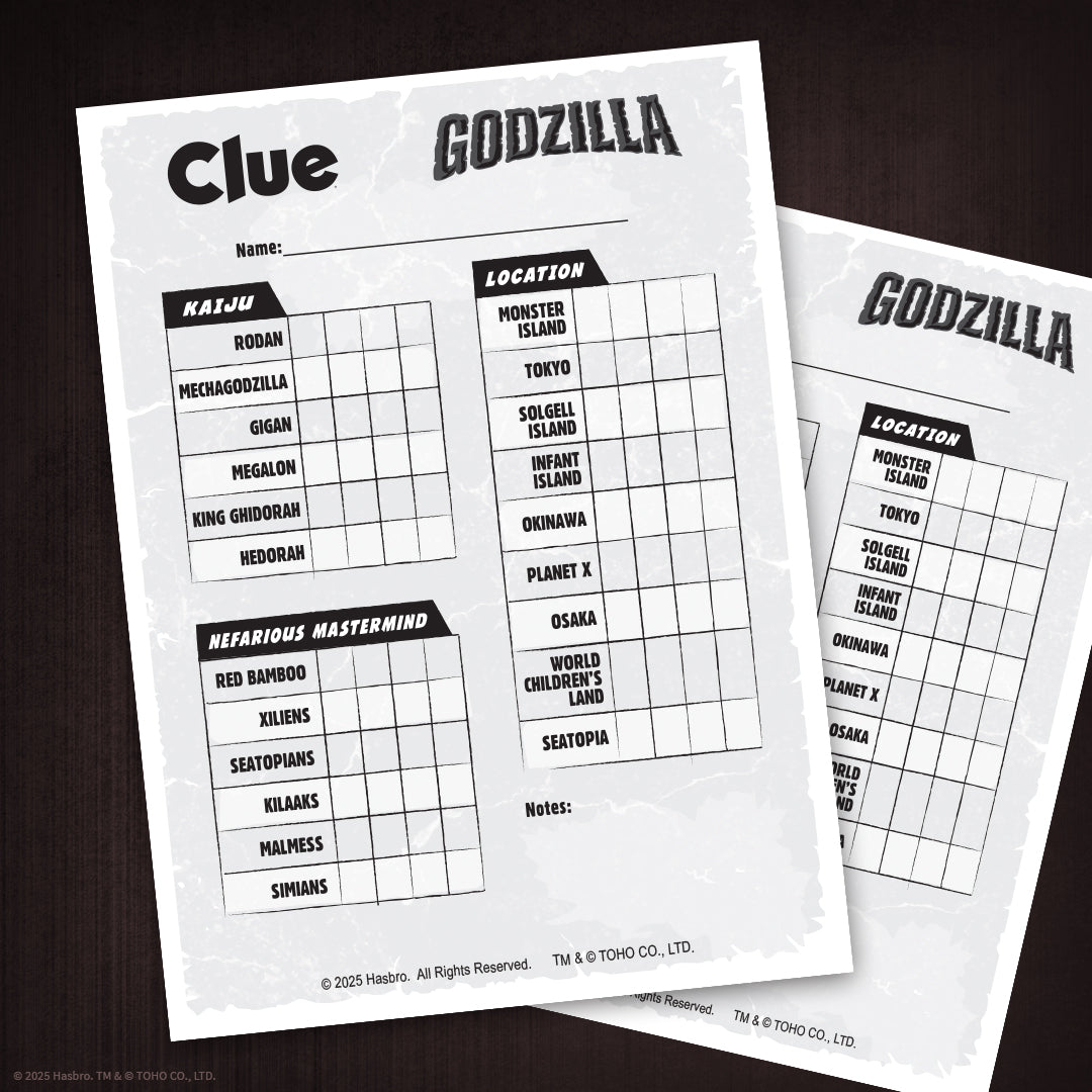 CLUE®: Godzilla
