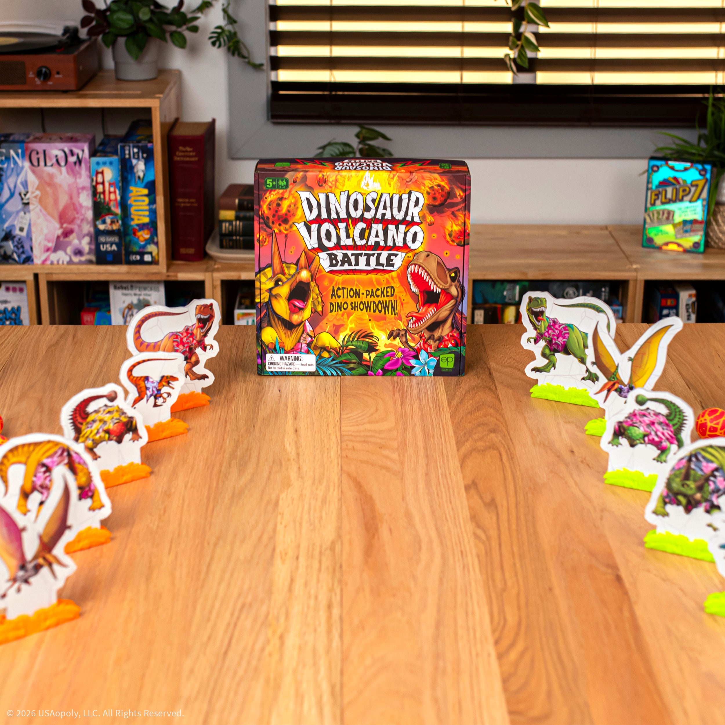 Dinosaur Volcano Battle