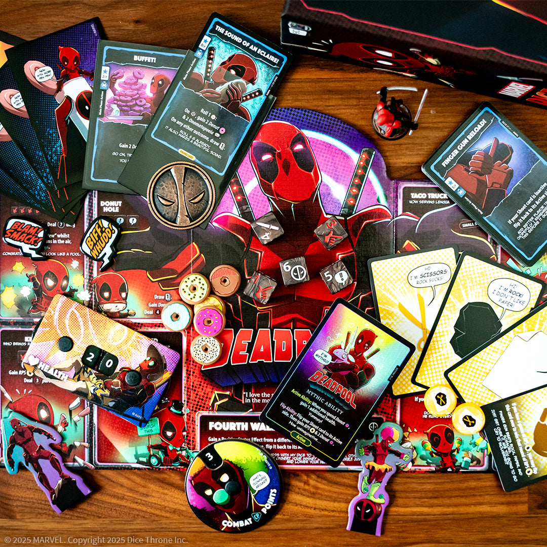 Marvel Dice Throne: Deadpool "Deluxe" Expansion Marvel Dice Throne: Deadpool "Deluxe" Expansion