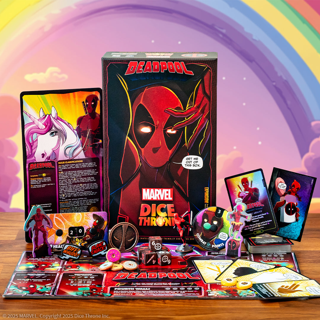 Marvel Rivals Dice Marvel Dice Throne: Deadpool