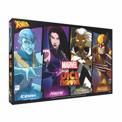 Marvel X-Men Dice Throne Box 1 (Iceman, Psylocke, Storm, Wolverine)