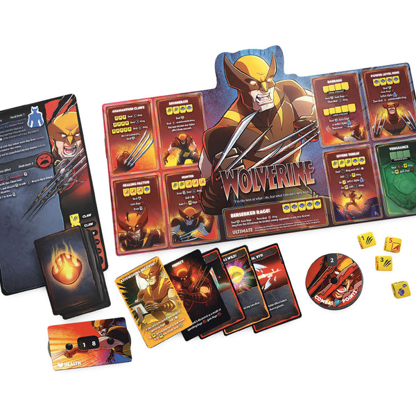 Marvel XMen Dice Throne Box 1 (Iceman, Psylocke, Storm, Wolverine
