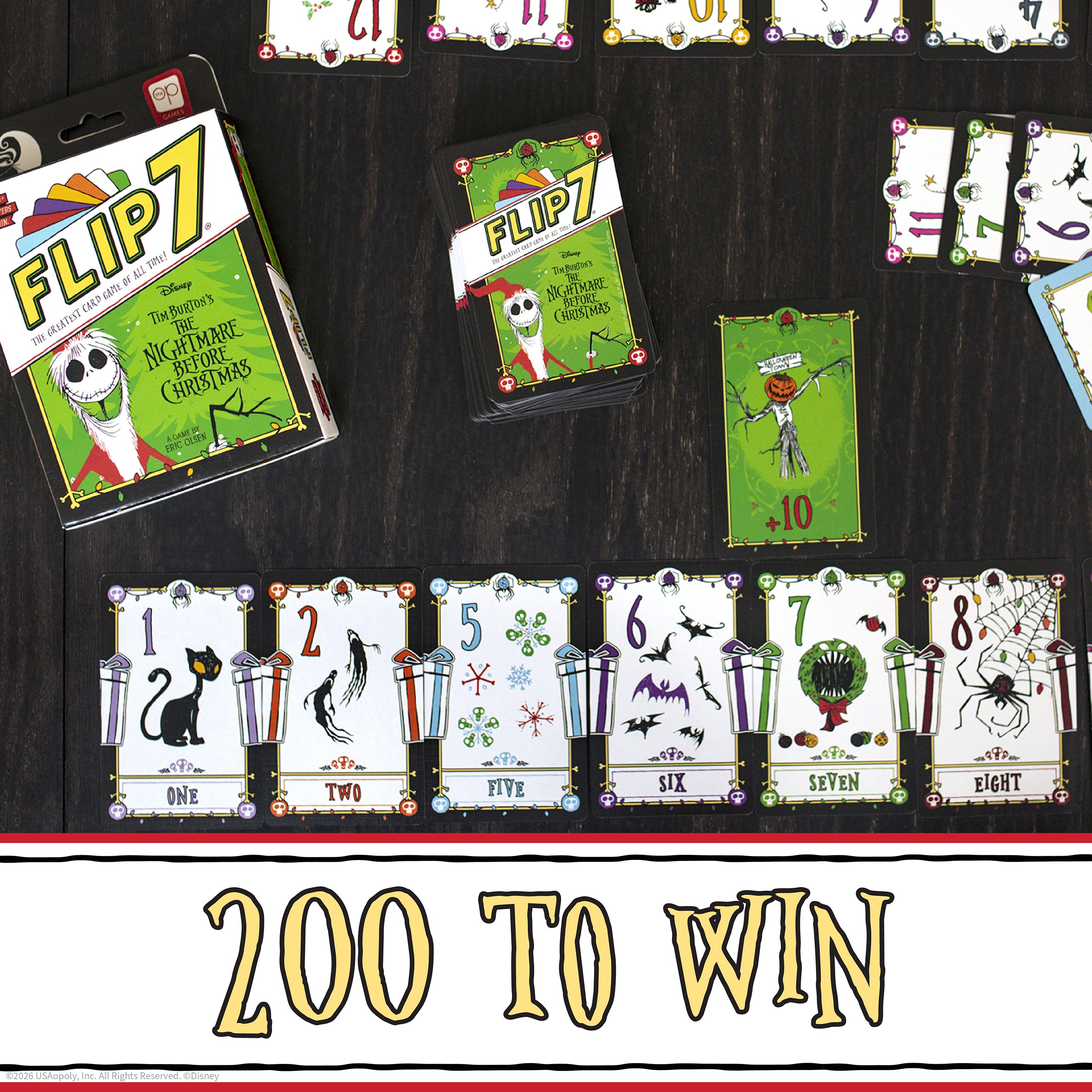 Flip 7®: Disney Tim Burton's The Nightmare Before Christmas