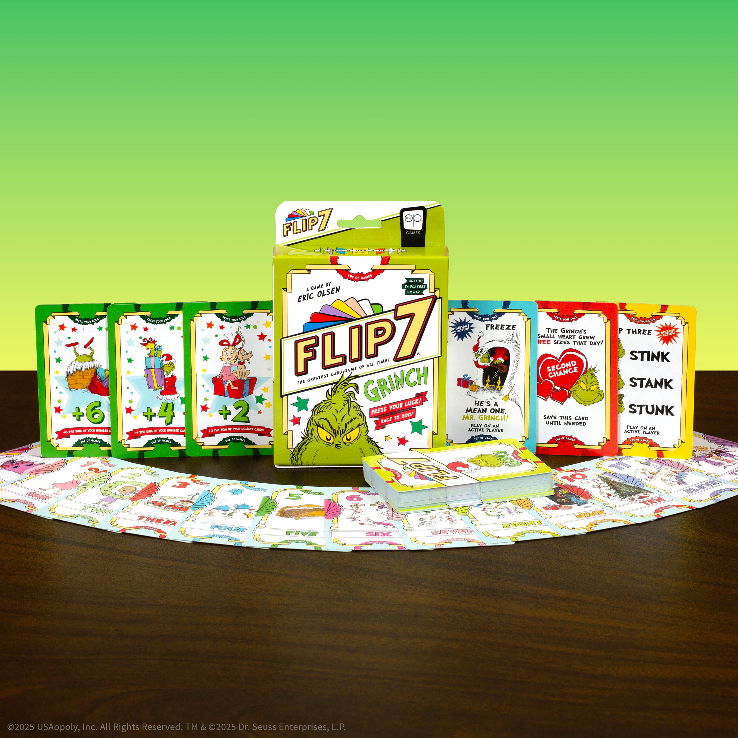 Flip 7™: Grinch Edition - A Walmart Exclusive