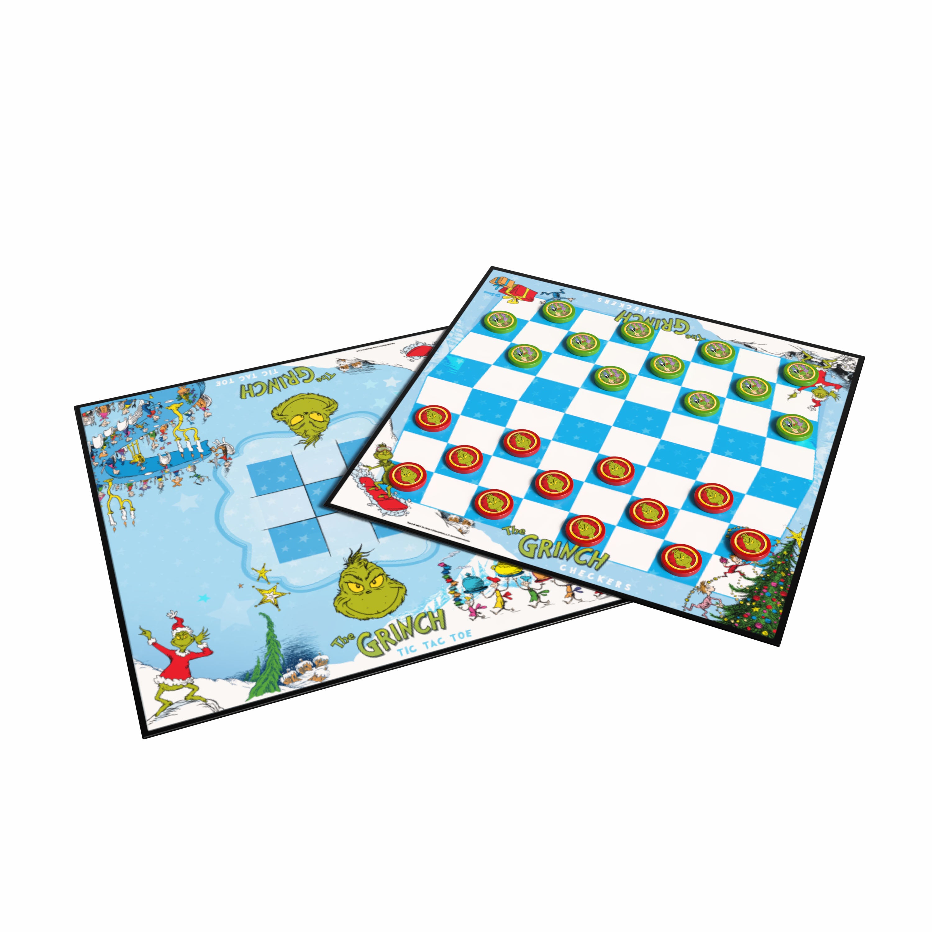 The Grinch Checkers & Tic Tac Toe