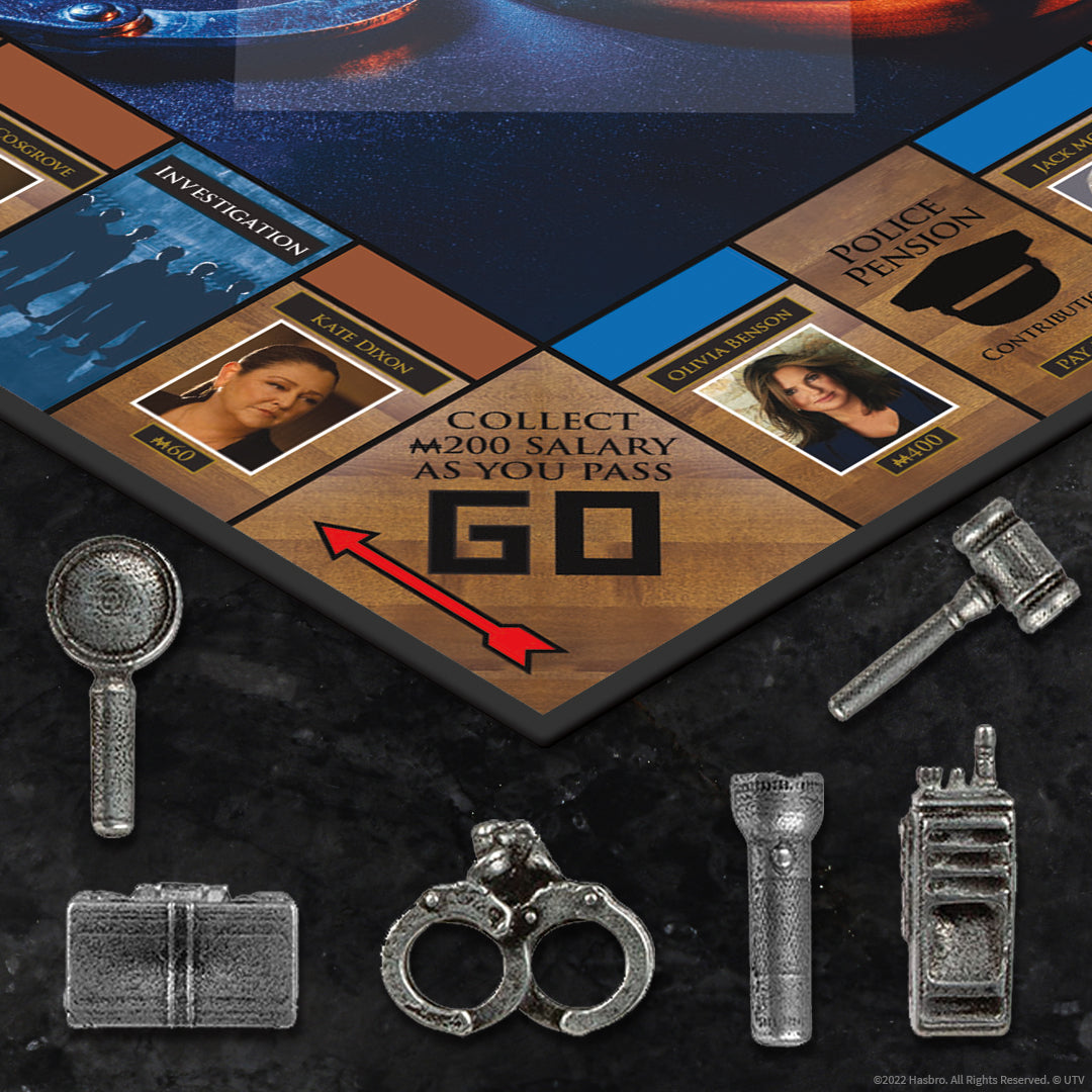 Law & Order Monopoly Board Game