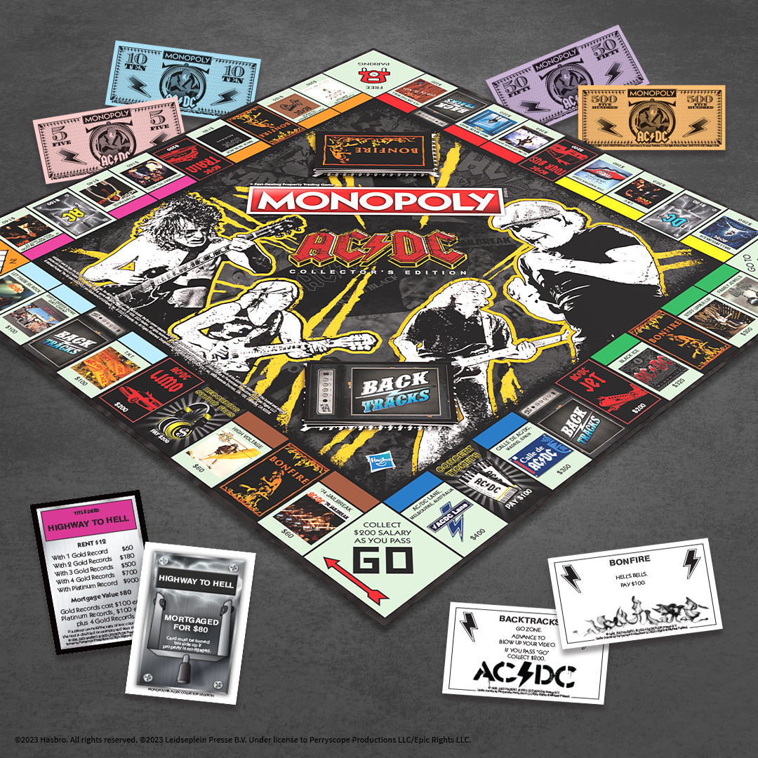 AC/DC Monopoly Board Game - New plandetransformacion.unirioja.es