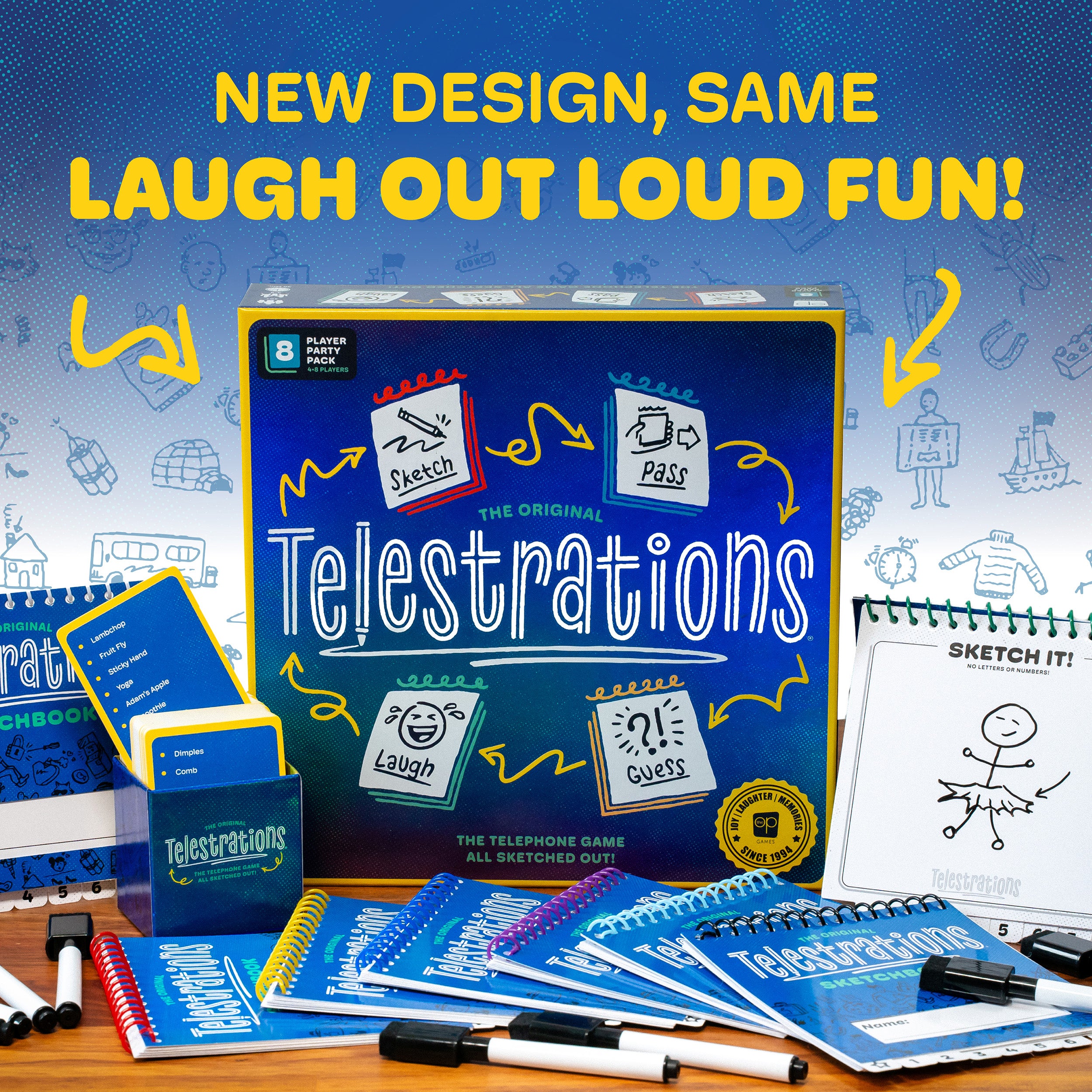 Telestrations® 8 Player (2nd Edition)
