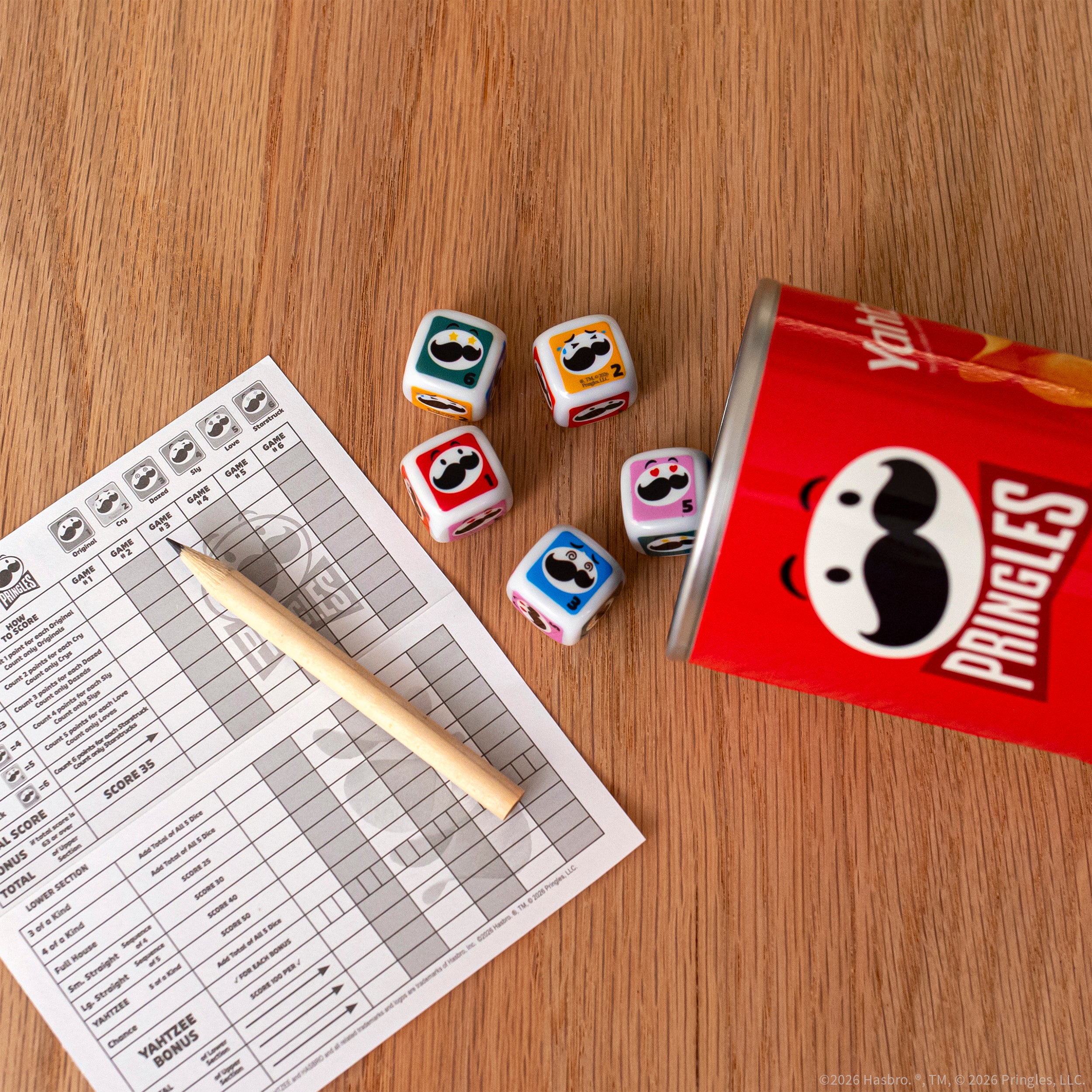 YAHTZEE®: Pringles