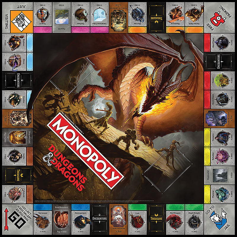 dungeons and dragons board game