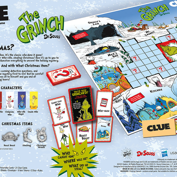 CLUE®: Grinch The Op Games