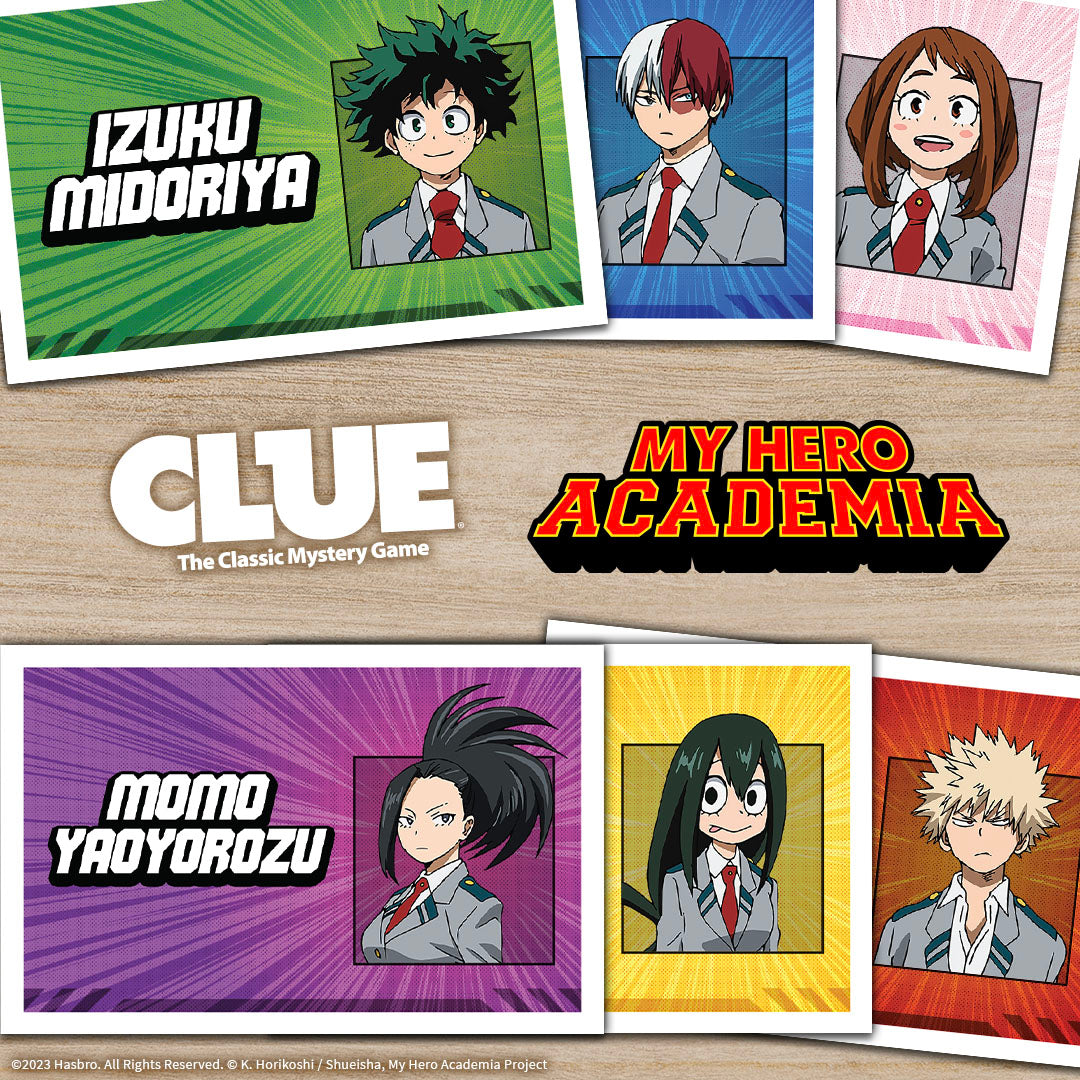 CLUE®: My Hero Academia – The Op Games