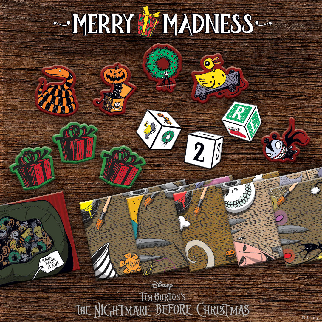 Disney Tim Burton's The Nightmare Before Christmas Merry Madness – The Op  Games