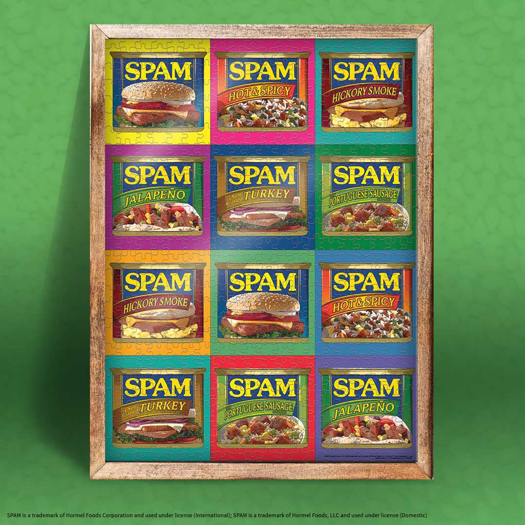 Spam Sizzle, Pork, and Mmm 1000-Piece Puzzle