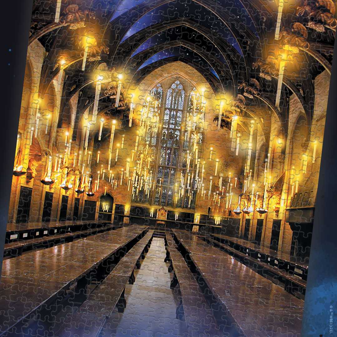 Harry Potter™ “Christmas at Hogwarts™” 550 Piece Puzzle – The Op Games